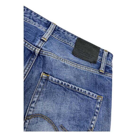 JACK & JONES Clark Bootcut Luxury Designer Casual Denim Jeans Mens 32x34 - Picture 8 of 8
